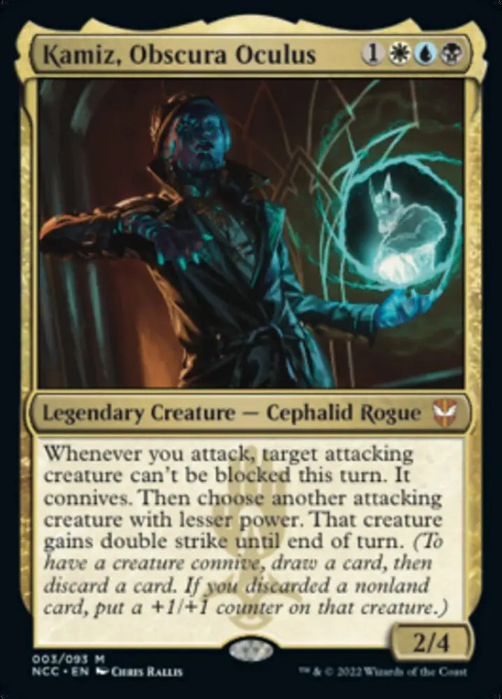 Kamiz Obscura Oculus [Streets of New Capenna Commander] - MTG Single