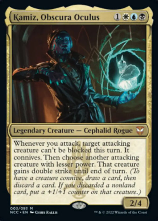 Kamiz Obscura Oculus [Streets of New Capenna Commander] - MTG Single