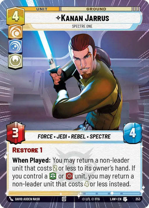 Kanan Jarrus - Spectre One (Hyperspace) (353) [A Lawless Time]