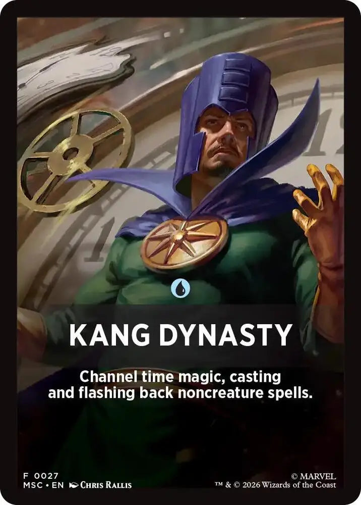Kang Dynasty Theme Card (27) [Marvel Super Heroes Commander]