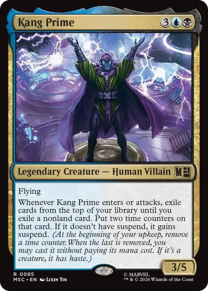 Kang Prime (Surge Foil) (85) [Marvel Super Heroes Commander]