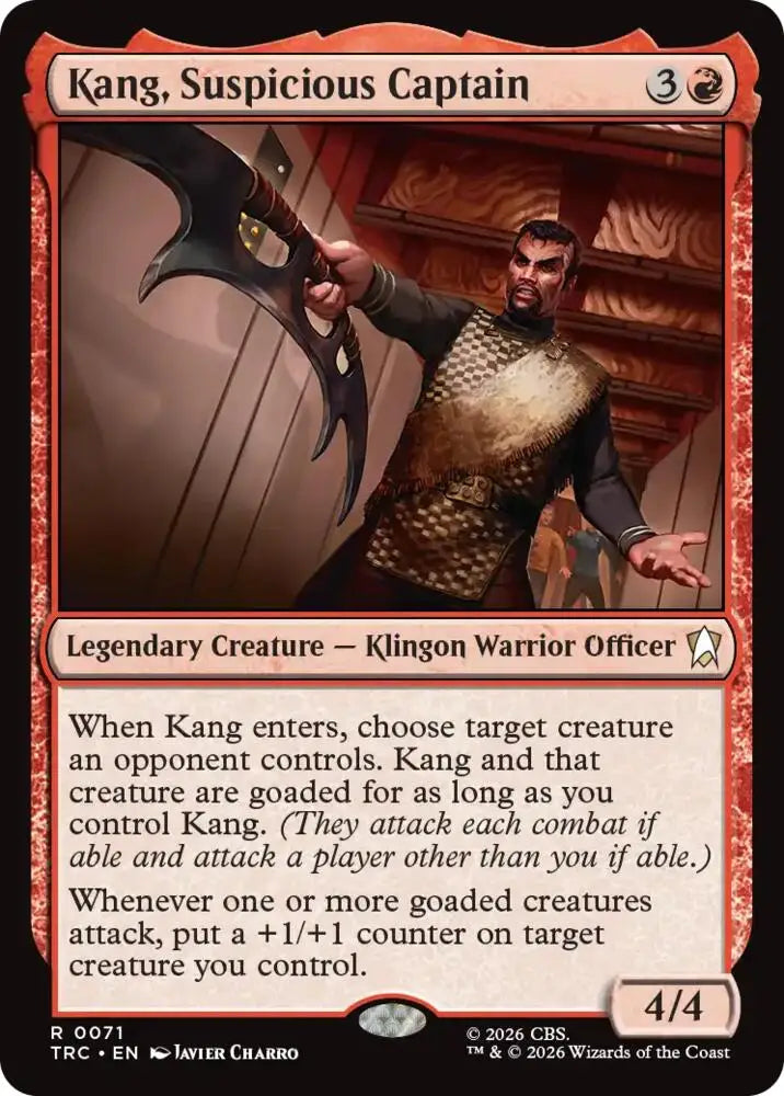 Kang, Suspicious Captain (71) [Star Trek Commander]
