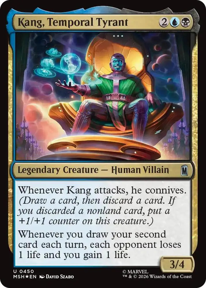Kang, Temporal Tyrant (Surge Foil) (450) [Marvel Super Heroes]