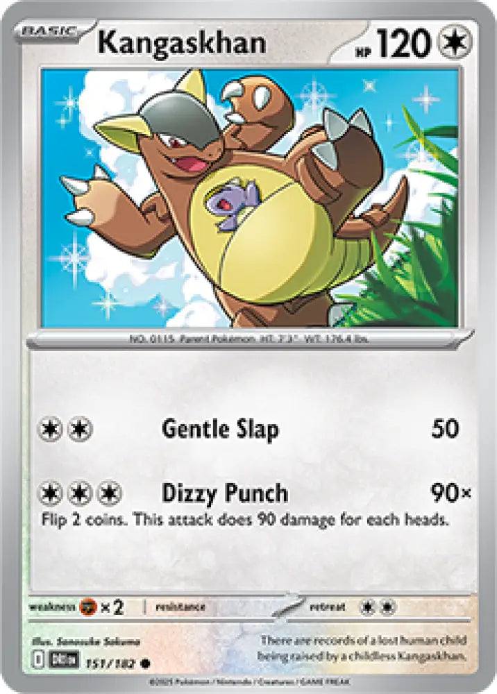 Kangaskhan - 151/182 [SV10: Destined Rivals] - Pokemon Single
