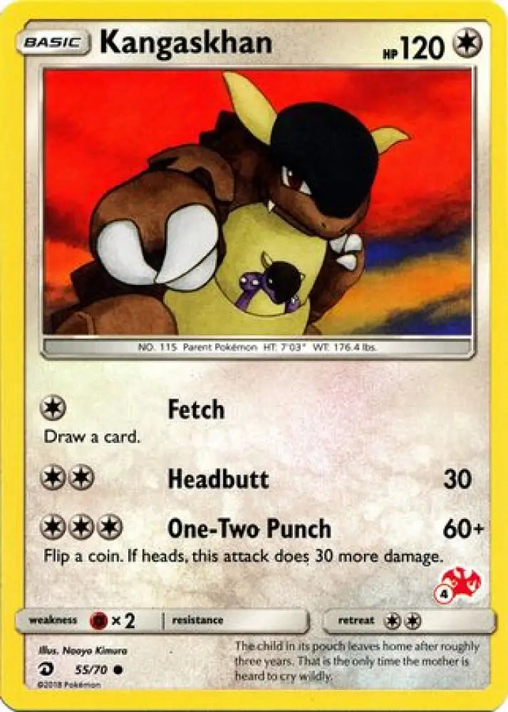 Kangaskhan (55/70) (Charizard Stamp #4) [Battle Academy 2020] - Pokemon Single