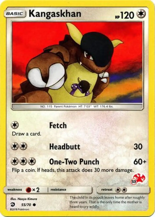 Kangaskhan (55/70) (Charizard Stamp #53) [Battle Academy 2020] - Pokemon Single