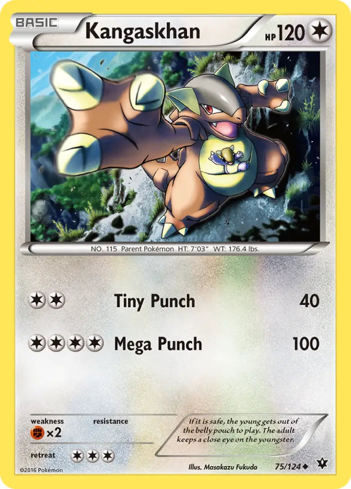 Kangaskhan (75/124) [XY: Fates Collide] - Pokemon Single