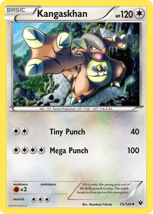 Kangaskhan (75/124) [XY: Fates Collide] - Pokemon Single