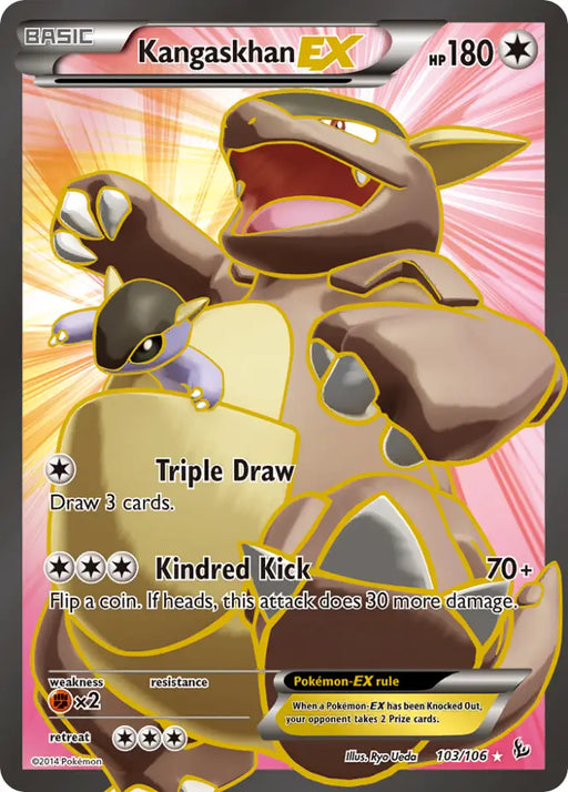 Kangaskhan EX (103/106) [XY: Flashfire] - Pokemon Single