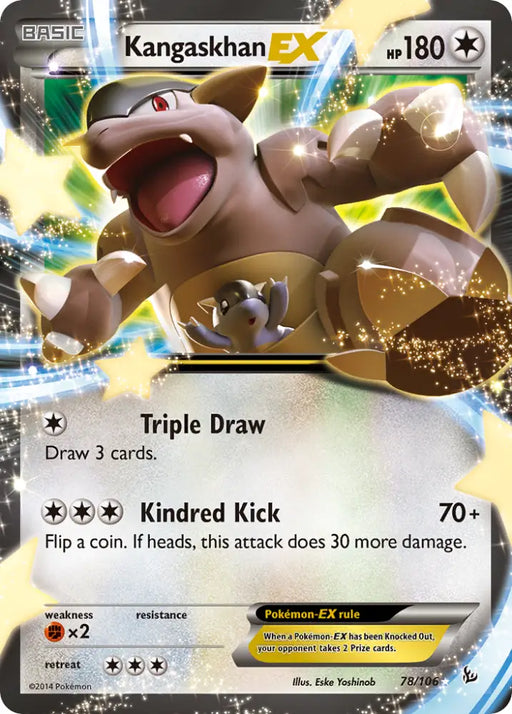 Kangaskhan EX (78/106) [XY: Flashfire] - Pokemon Single