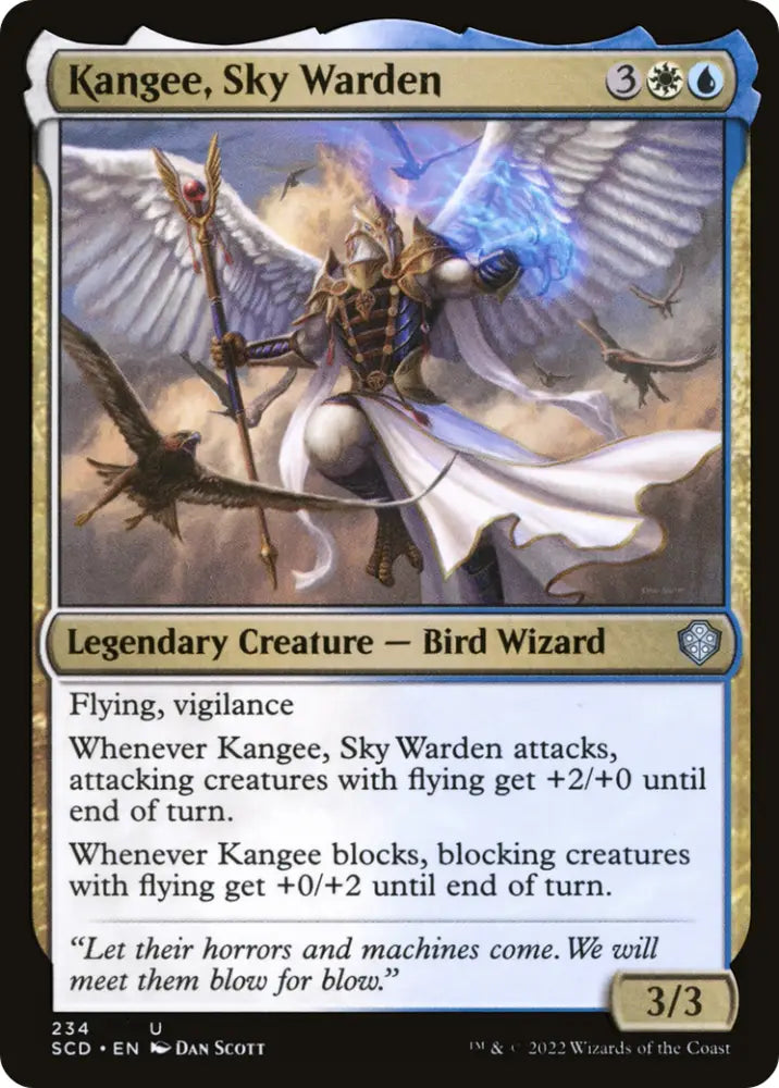 Kangee Sky Warden [Starter Commander Decks] - MTG Single