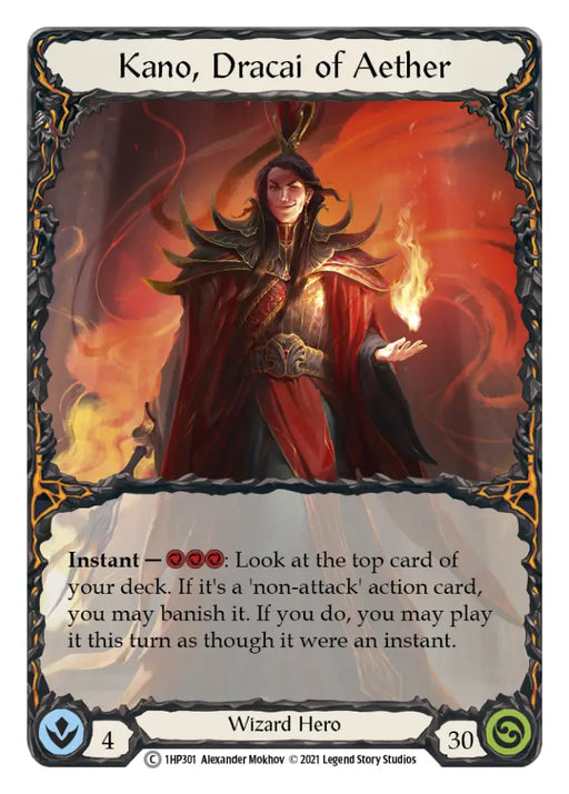 Kano Dracai of Aether [1HP301] (History Pack 1) - Flesh And Blood Single