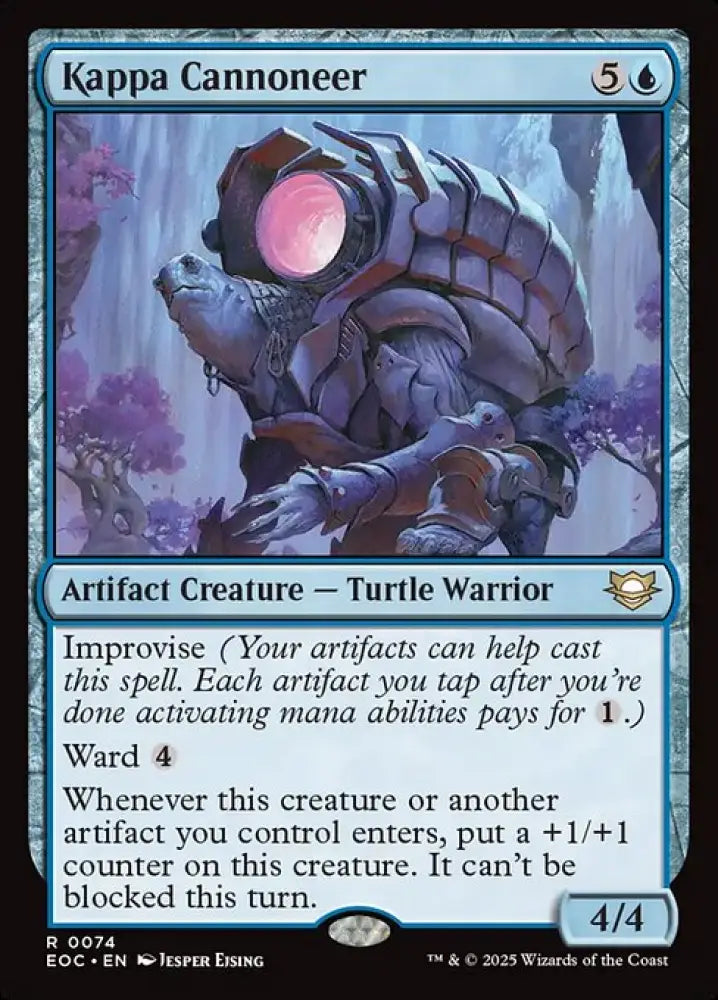 Kappa Cannoneer (74) [Edge of Eternities Commander]