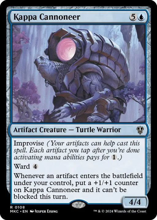 Kappa Cannoneer [Murders at Karlov Manor Commander] - MTG Single