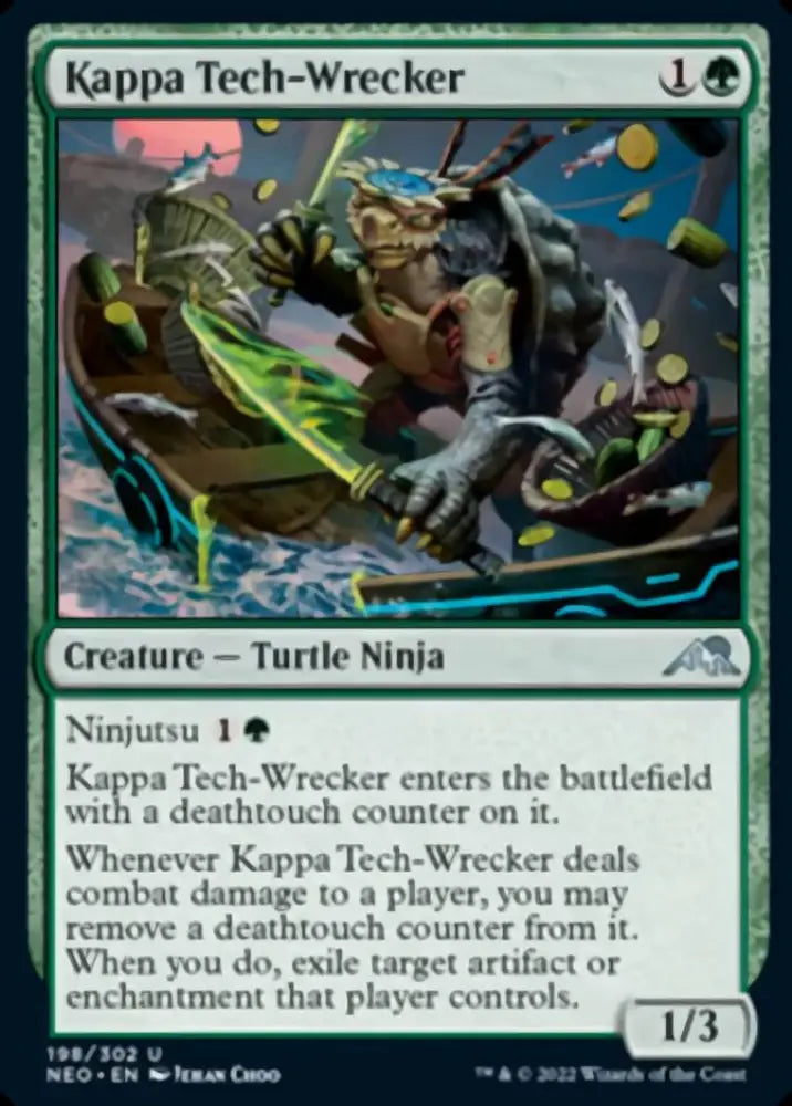 Kappa Tech-Wrecker [Kamigawa: Neon Dynasty] - MTG Single
