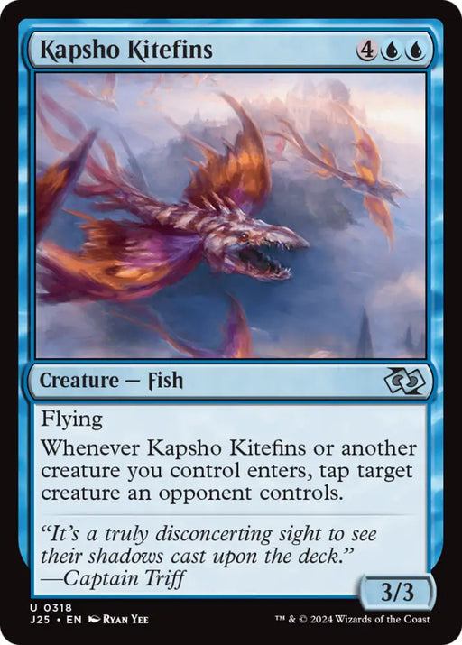 Kapsho Kitefins [Foundations Jumpstart] - MTG Single