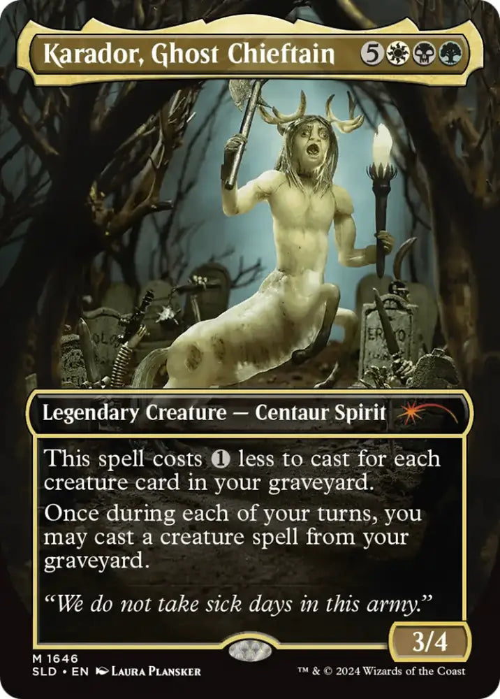 Karador Ghost Chieftain [Secret Lair Drop Series] - MTG Single