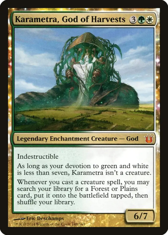 Karametra God of Harvests [Born of the Gods] - MTG Single