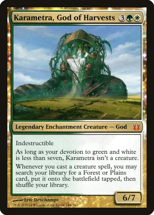 Karametra God of Harvests [Born of the Gods] - MTG Single