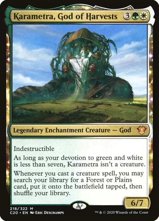 Karametra God of Harvests [Commander 2020] - MTG Single