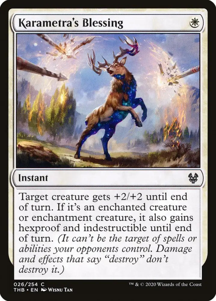 Karametra’s Blessing [Theros Beyond Death] - MTG Single