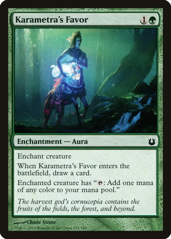 Karametra’s Favor [Born of the Gods] - MTG Single