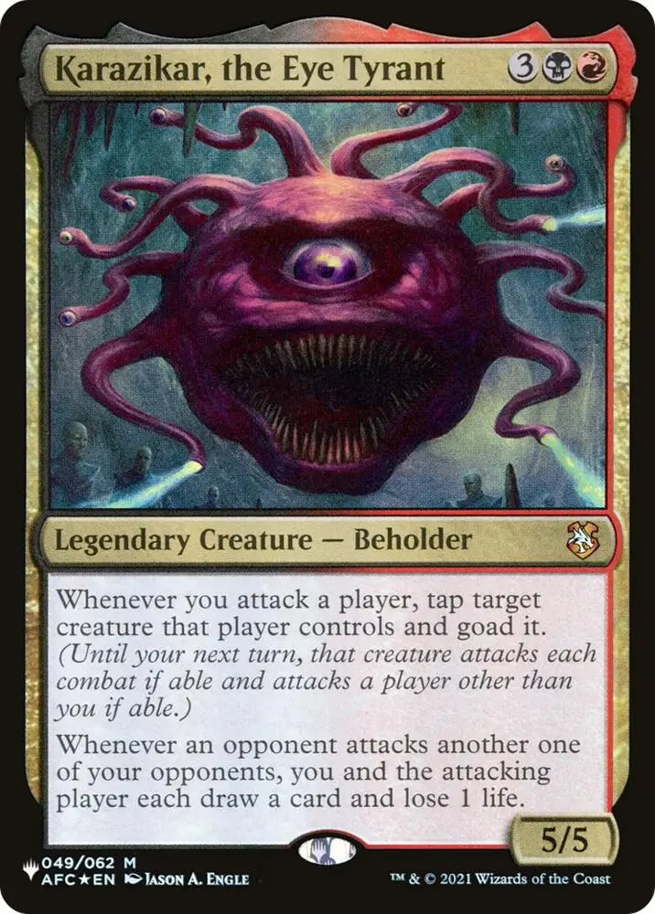 Karazikar, the Eye Tyrant (49) [The List]