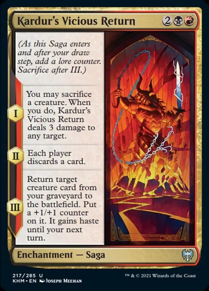 Kardur’s Vicious Return [Kaldheim] - MTG Single