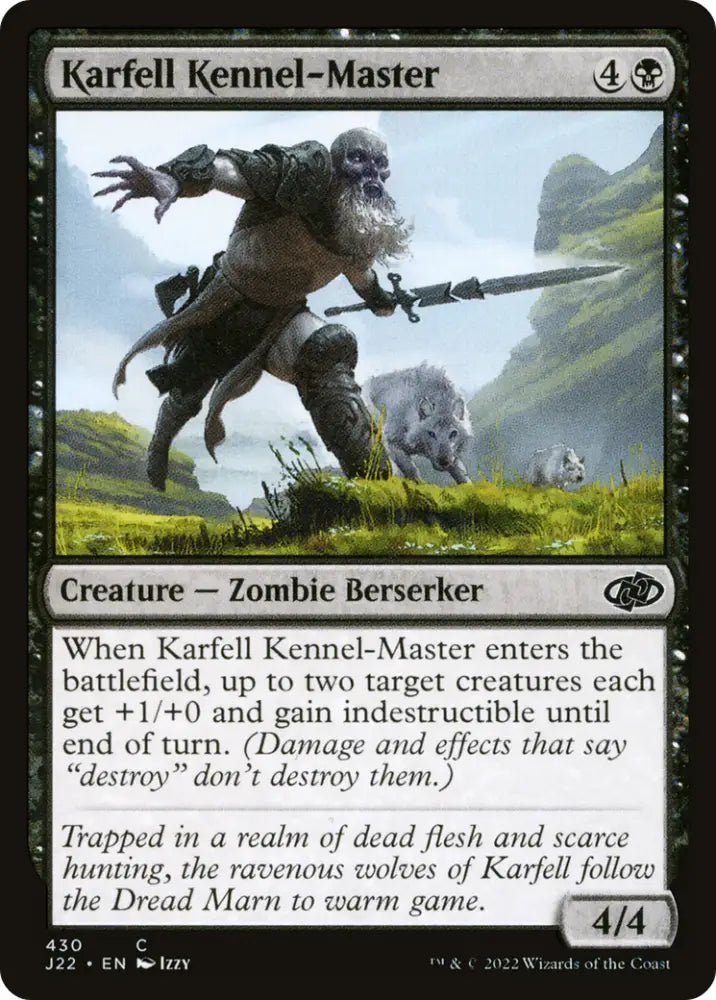 Karfell Kennel-Master [Jumpstart 2022] - MTG Single