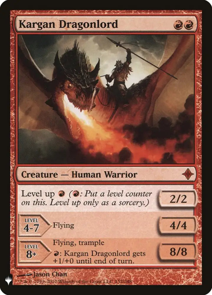 Kargan Dragonlord [Mystery Booster] - MTG Single