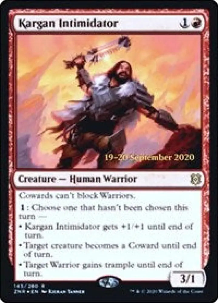 Kargan Intimidator (145) [Prerelease Cards]