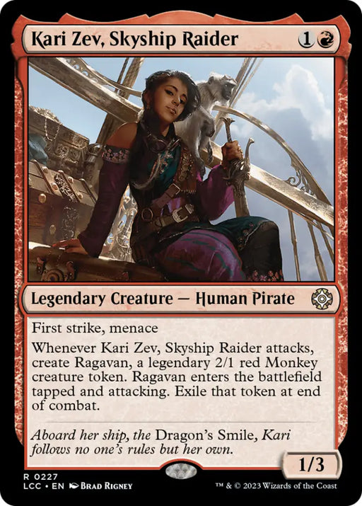Kari Zev Skyship Raider [The Lost Caverns of Ixalan Commander] - MTG Single