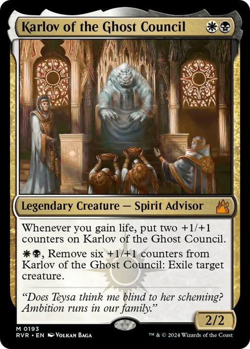 Karlov of the Ghost Council [Ravnica Remastered] - MTG Single