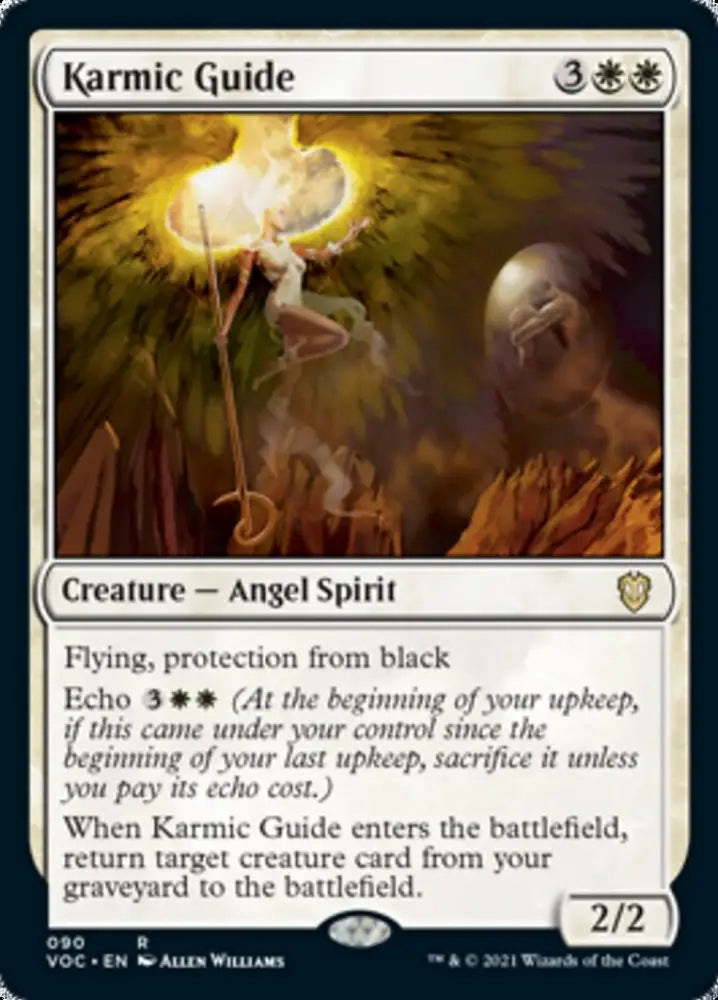 Karmic Guide [Innistrad: Crimson Vow Commander] - MTG Single