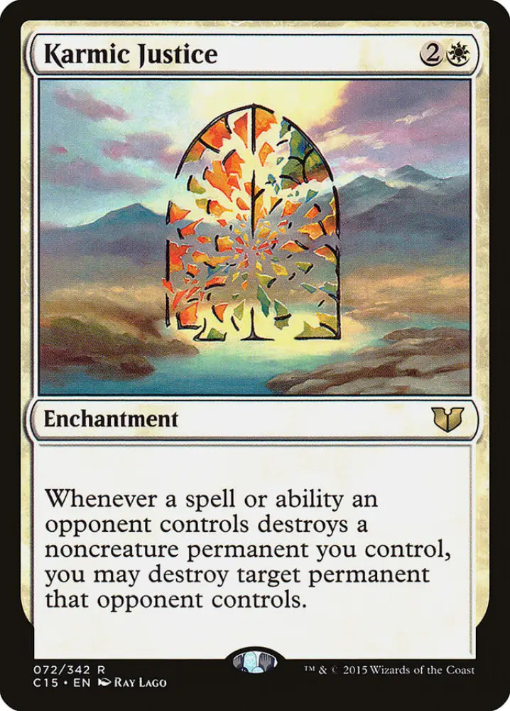 Karmic Justice [Commander 2015] - MTG Single