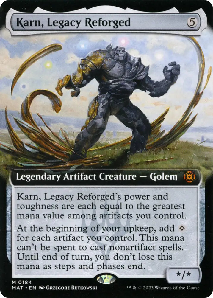 Karn Legacy Reforged (Extended Art) [March of the Machine: The Aftermath] - MTG Single