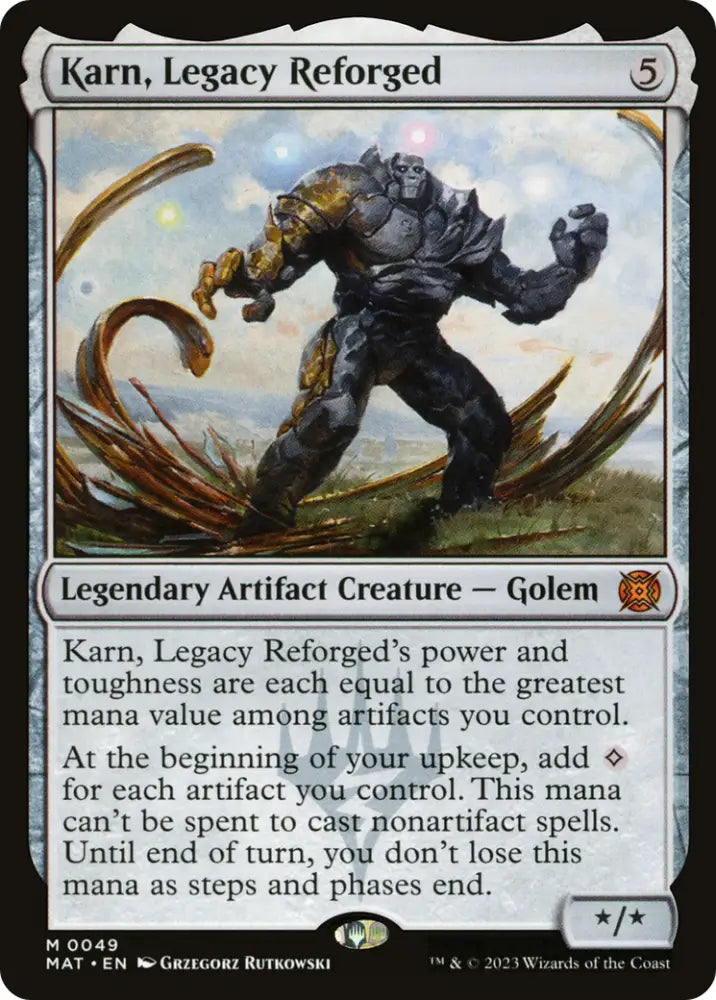Karn Legacy Reforged [March of the Machine: The Aftermath] - MTG Single