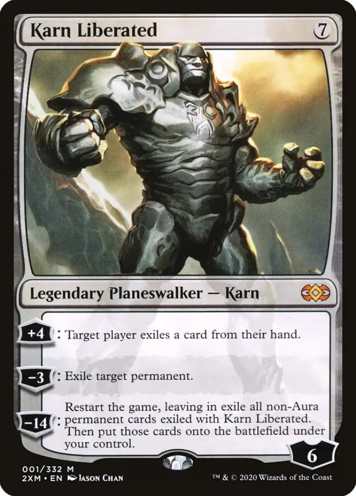 Karn Liberated [Double Masters] - MTG Single