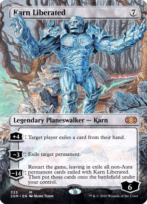 Karn Liberated (Toppers) [Double Masters] - MTG Single