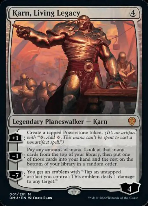Karn Living Legacy [Dominaria United] - MTG Single