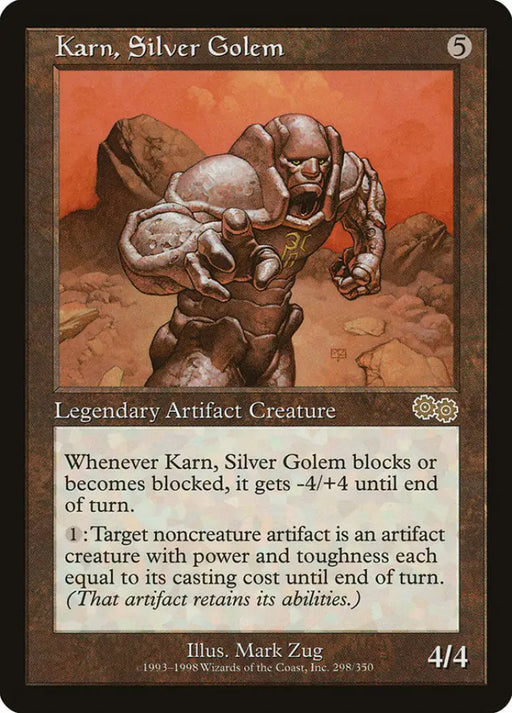 Karn Silver Golem [Urza’s Saga] - MTG Single