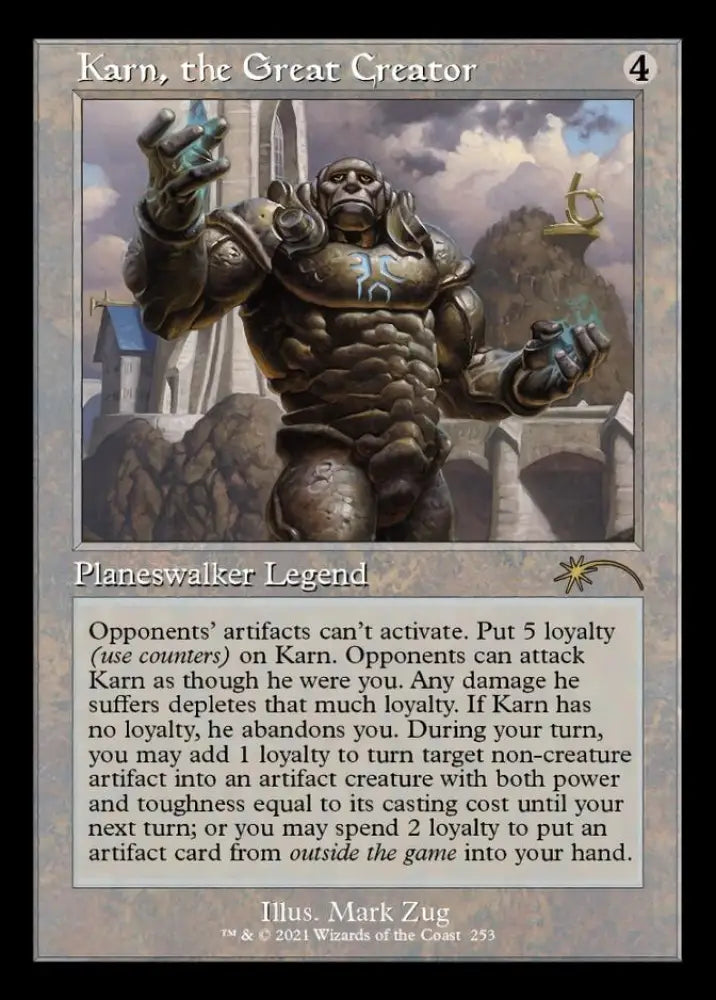 Karn the Great Creator (Retro) [Secret Lair Drop Series] - MTG Single