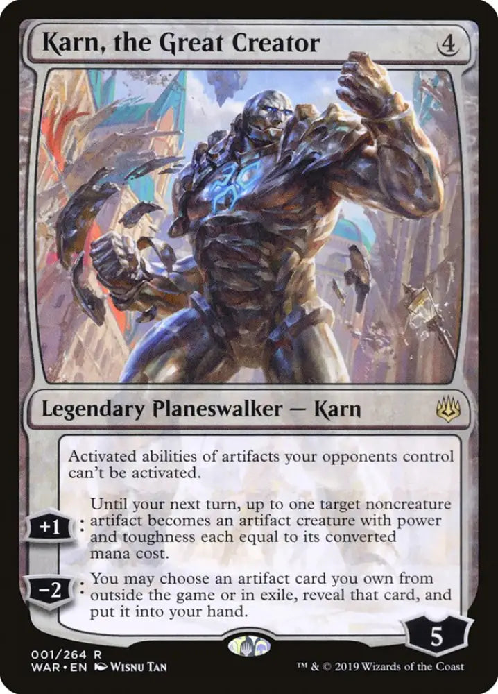 Karn the Great Creator [War of the Spark] - MTG Single