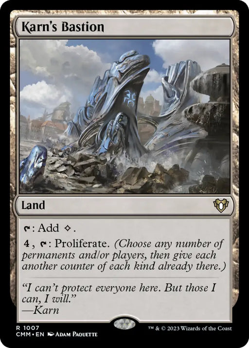 Karn’s Bastion [Commander Masters] - MTG Single