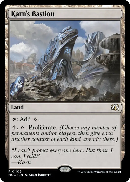 Karn’s Bastion [March of the Machine Commander] - MTG Single