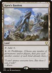 Karn’s Bastion [Phyrexia: All Will Be One Commander] - MTG Single