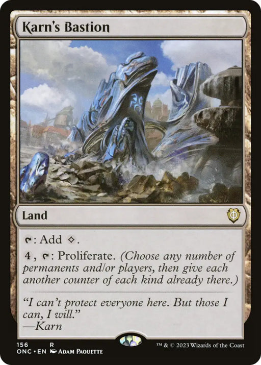 Karn’s Bastion [Phyrexia: All Will Be One Commander] - MTG Single