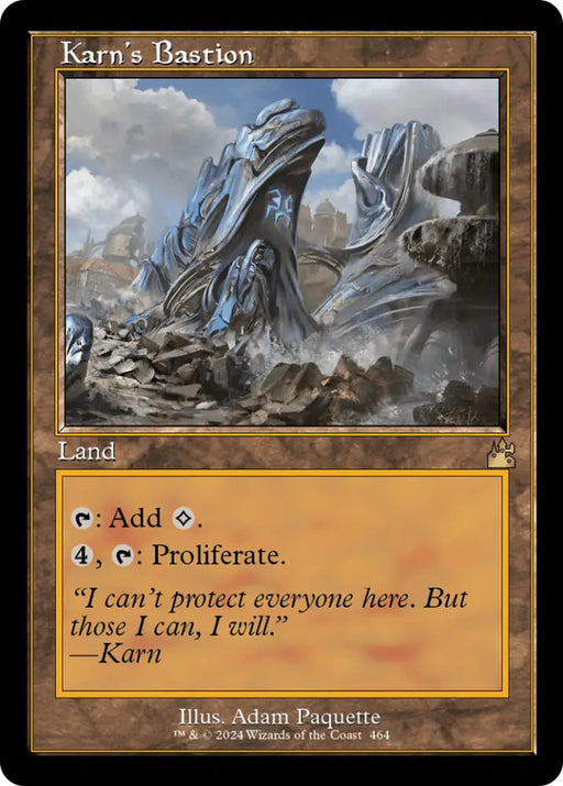 Karn’s Bastion (Retro Frame) [Ravnica Remastered] - MTG Single