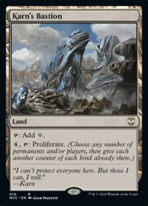 Karn’s Bastion [Streets of New Capenna Commander] - MTG Single