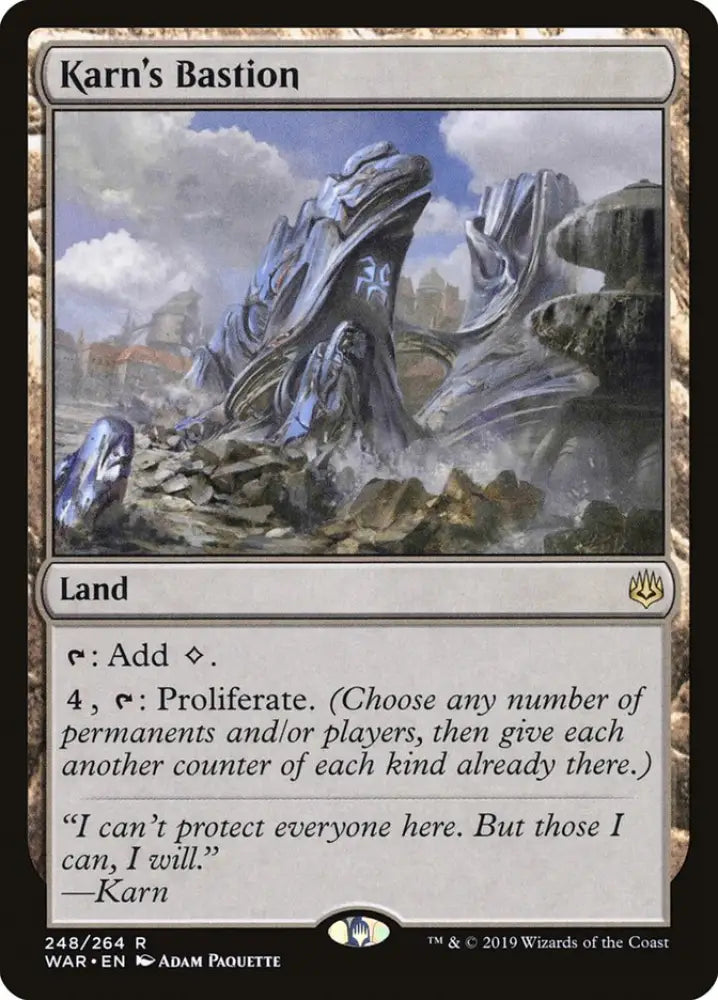 Karn’s Bastion [War of the Spark] - MTG Single